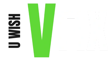 U wish V fix AB logotyp