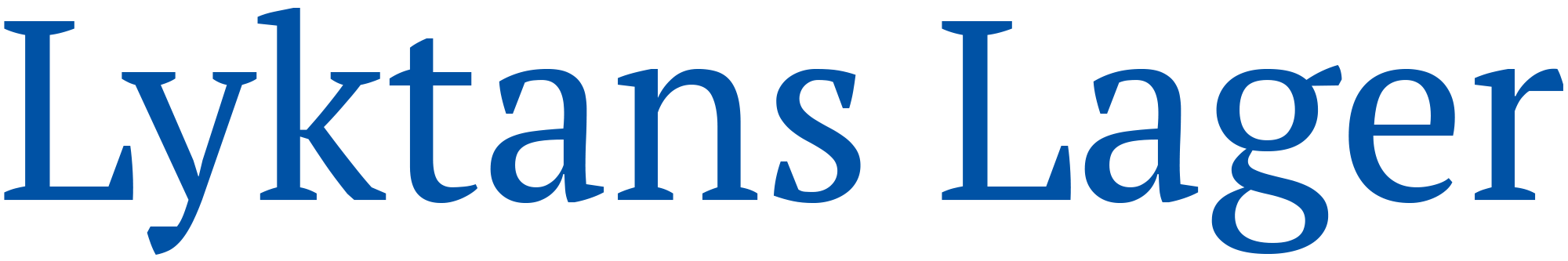 Lycktans Lager i Nora AB logotyp