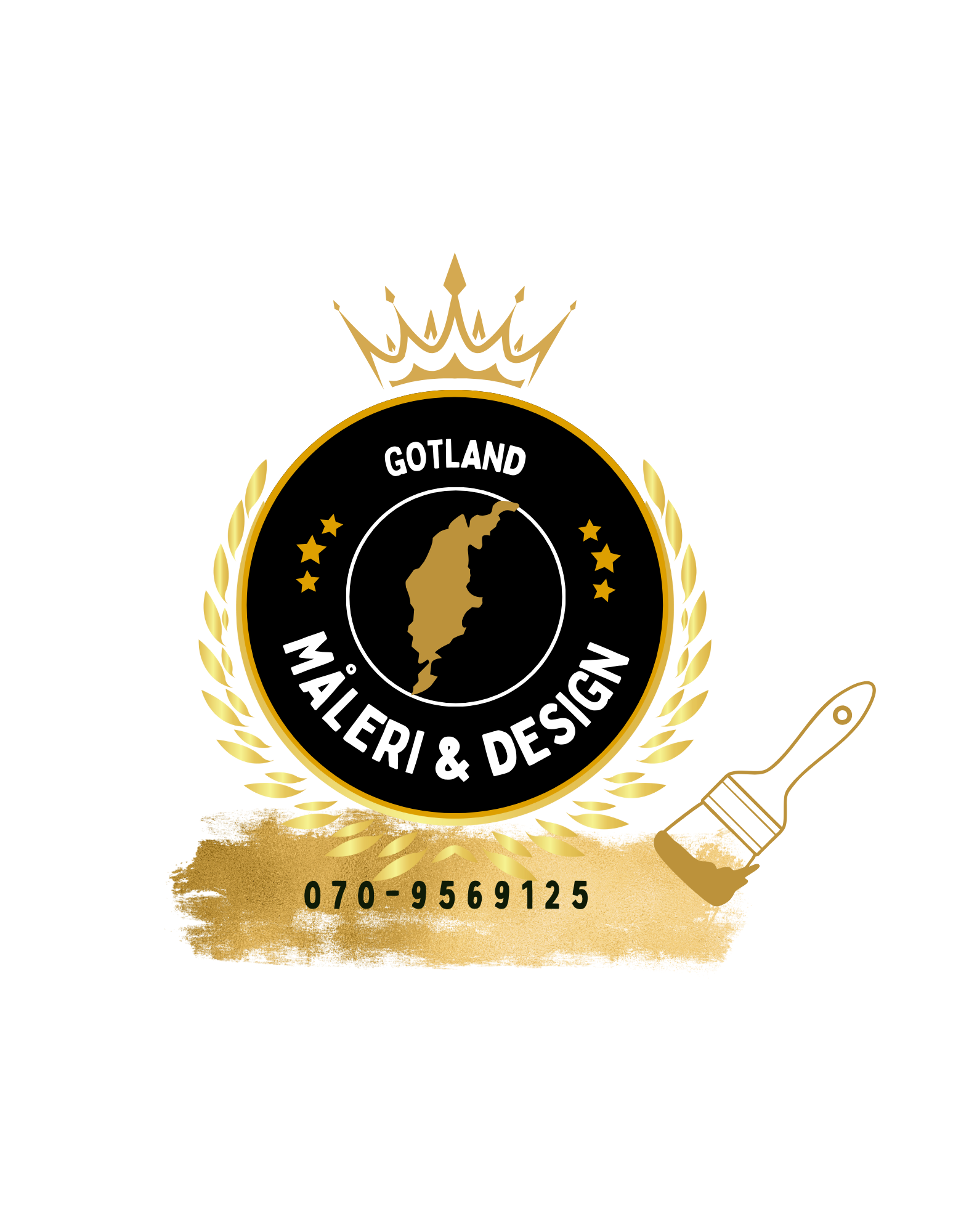 Gotland Måleri & Design AB logotyp