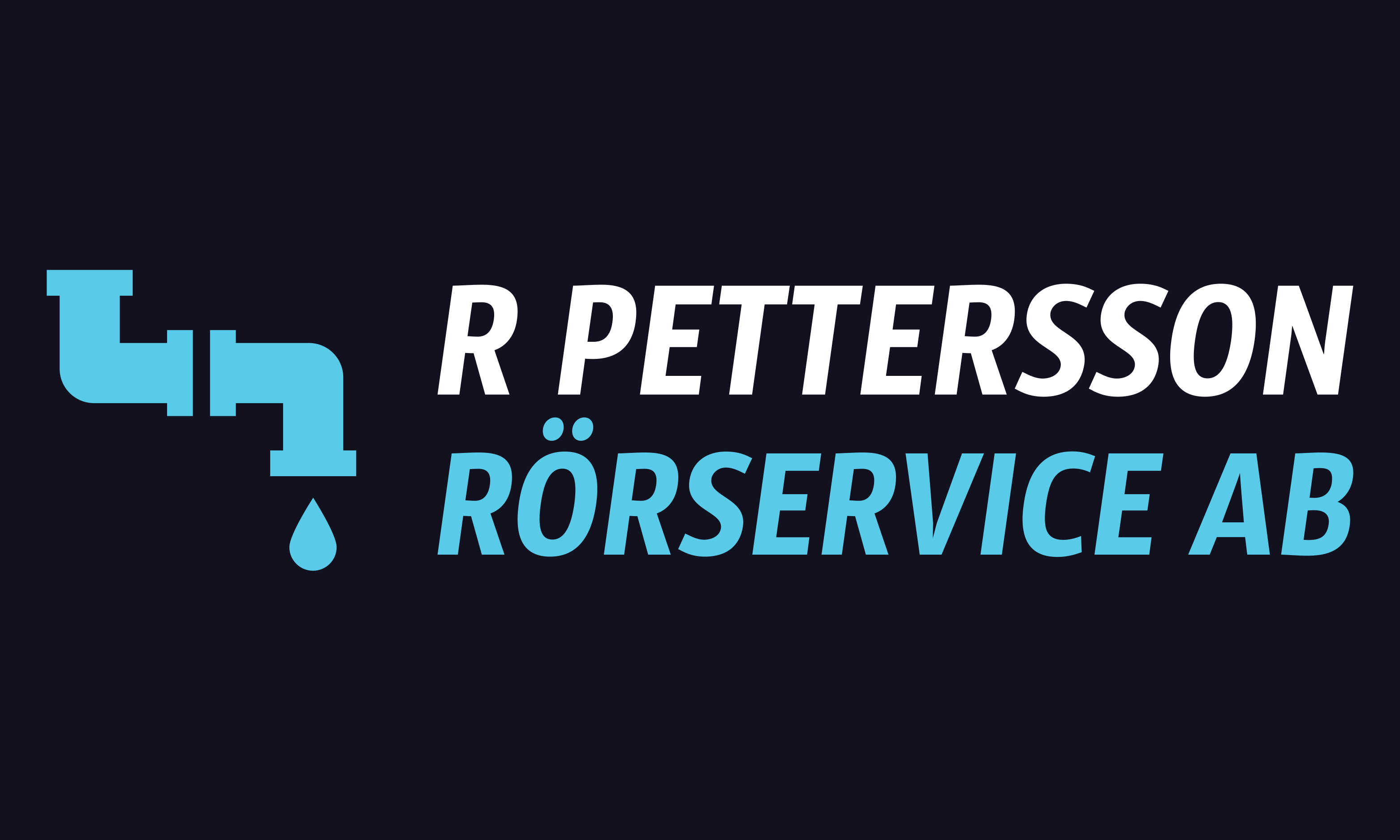 R Pettersson Rörservice AB logotyp