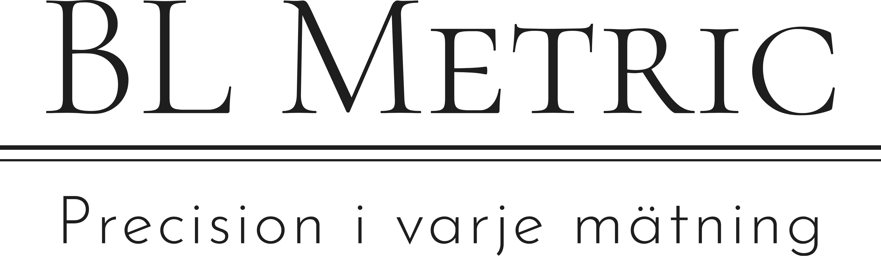BL Metric Land Survey AB logotyp
