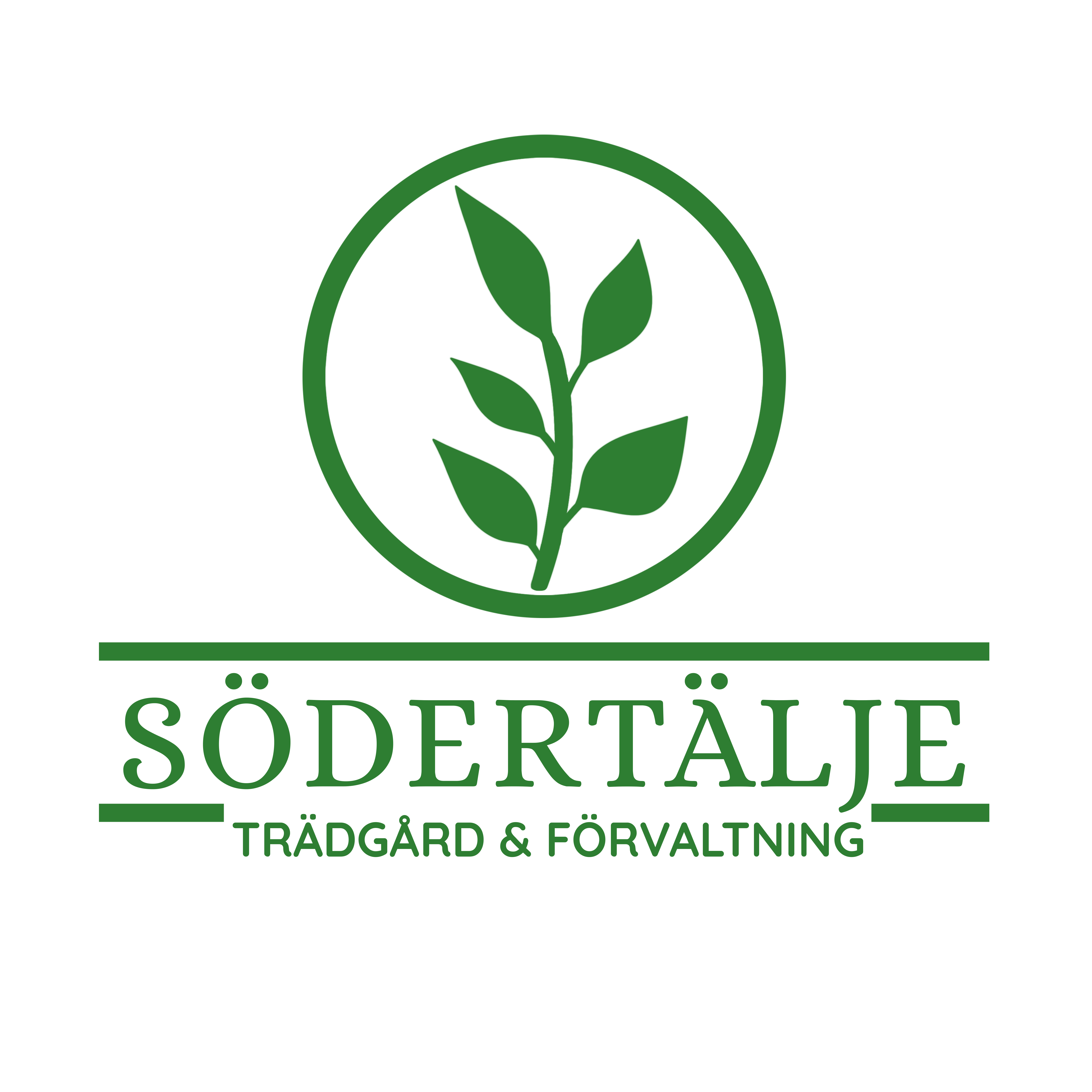 Södertälje Trädgård & Förvaltning AB logotyp