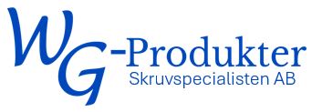 WG Produkter Skruvspecialisten AB logotyp
