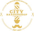 City barbershop i Ljungby AB logotyp