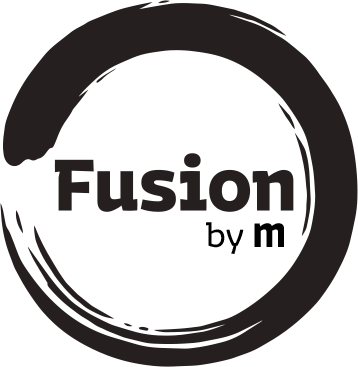 Fusion by M AB logotyp