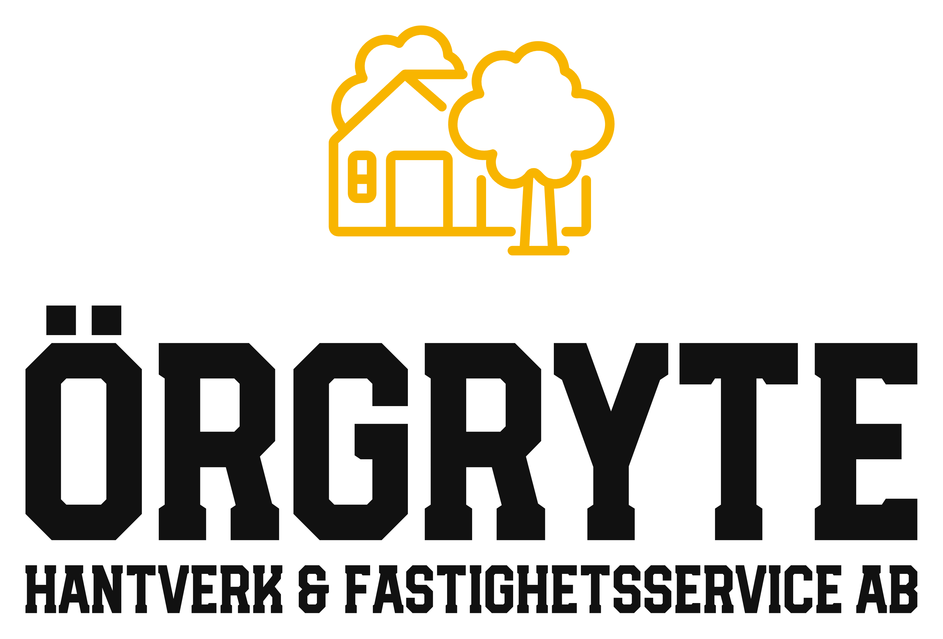 Örgryte hantverk & fastighetsservice AB logotyp