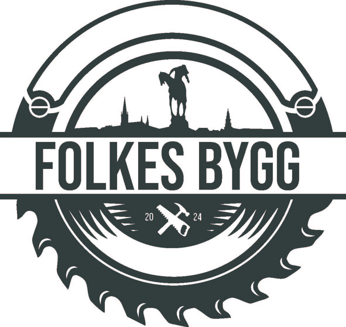 Folkes Bygg I Linköping AB logotyp