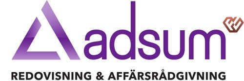 Adsum Redovisning & Affärsrådgivning AB logotyp