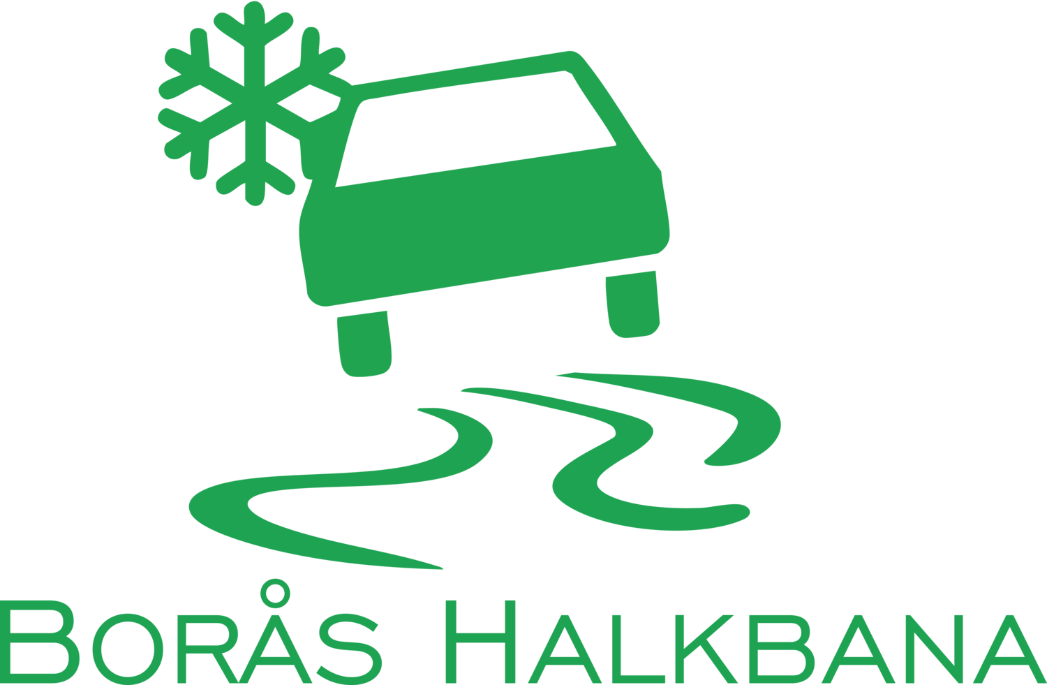 Borås halkbana AB logotyp
