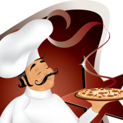 Pizzeria Vive la Vie & Happy Kebab AB logotyp