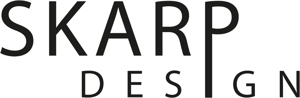 Skarp design i Sandviken AB logotyp