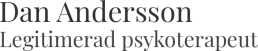 Dan Andersson psykoterapi AB logotyp