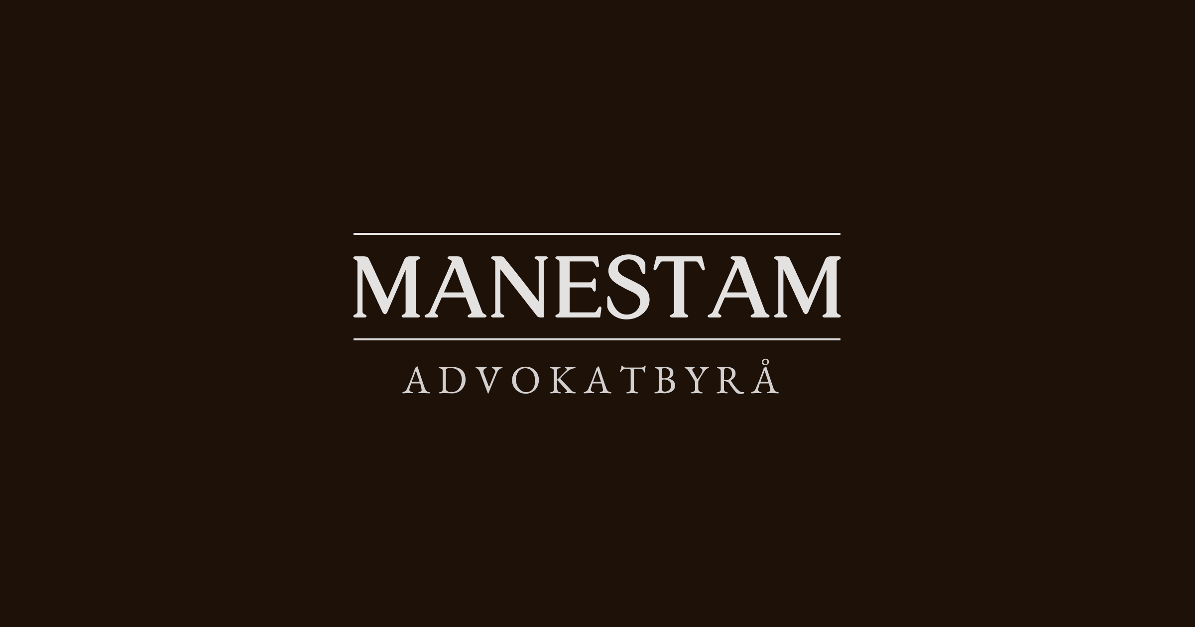 Manestam Advokatbyrå AB logotyp