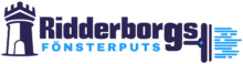 Ridderborgs fönsterputs AB logotyp