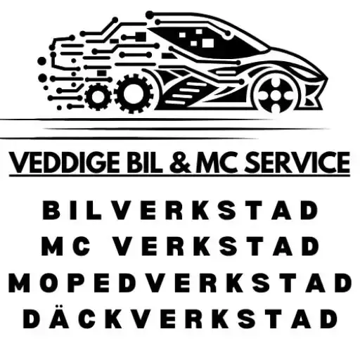 Veddige Bilverkstad, Mc Verkstad & Mopedverkstad AB logotyp