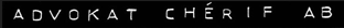 Advokat Chérif AB logotyp
