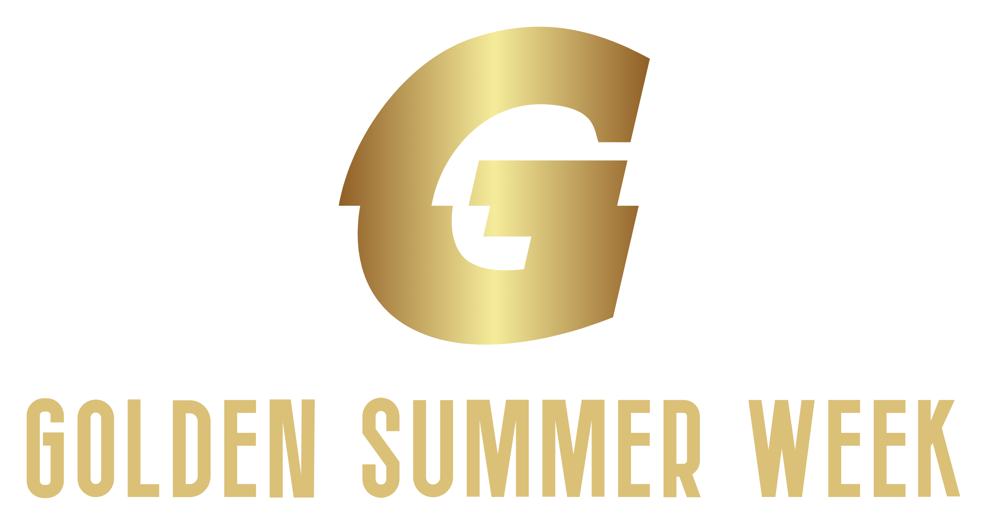 Golden summer week AB logotyp
