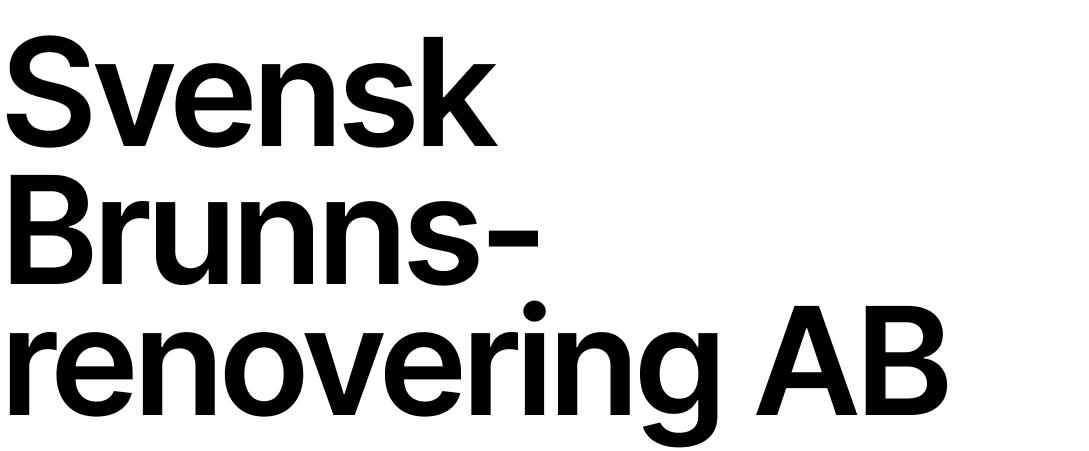 Svensk Brunnsrenovering AB logotyp
