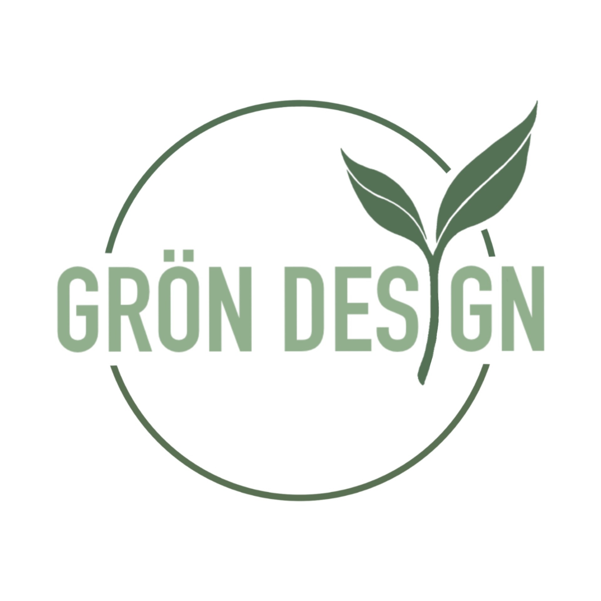 Grön Design i Örebro AB logotyp