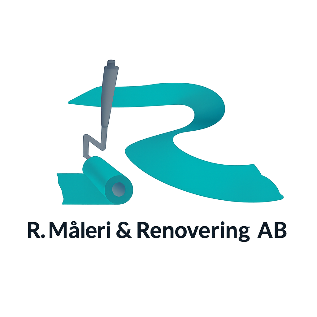 R.Måleri & Renovering AB logotyp