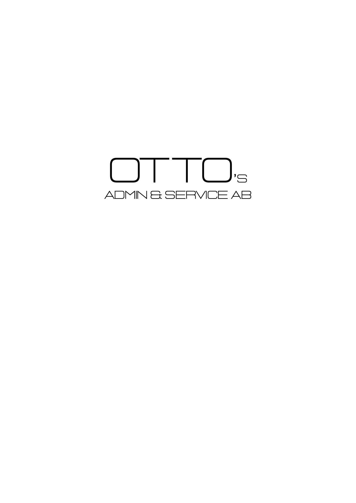 Ottos Admin & Service AB logotyp