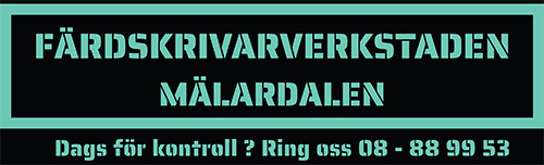 Färdskrivarverkstaden Mälardalen AB logotyp