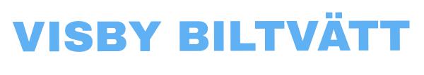 Visby Biltvätt AB logotyp