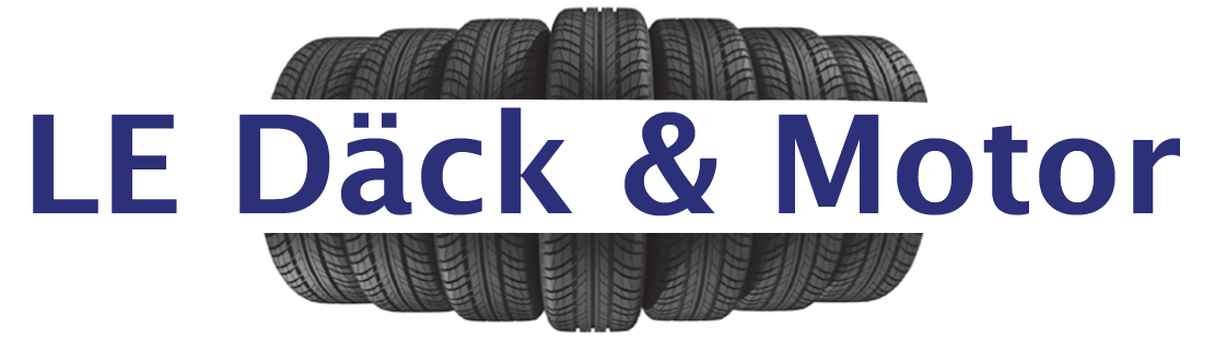 LE Däck & motor AB logotyp