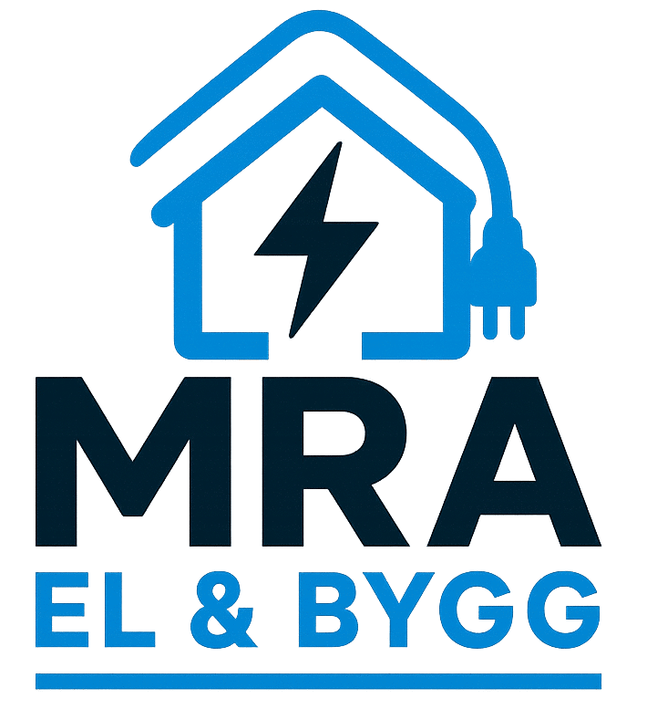 MRA EL och Bygg AB logotyp