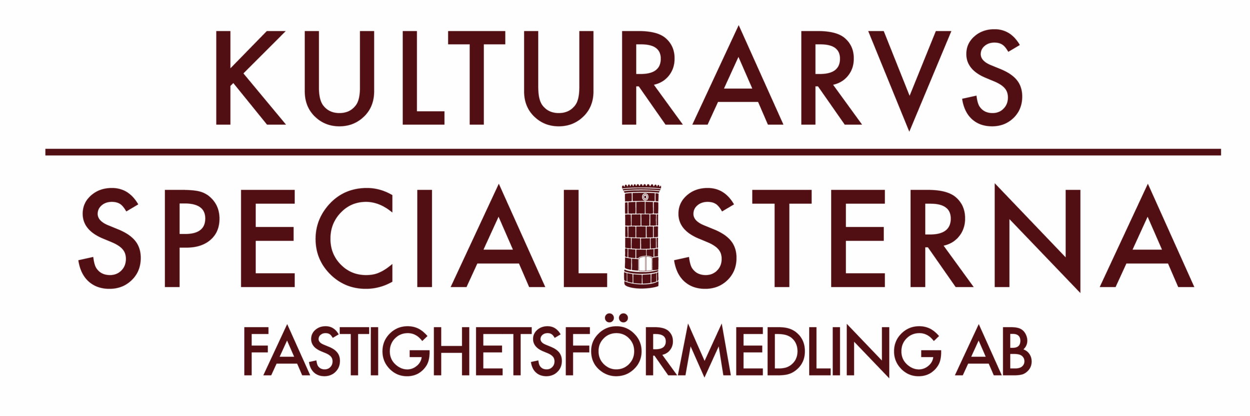 Kulturarvsspecialisterna Sverige Fastighetsförmedl ing AB logotyp