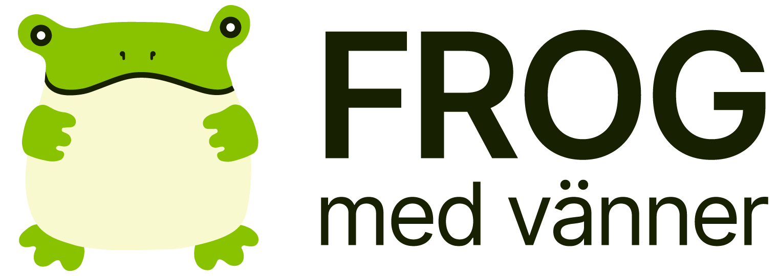 Frog med Vänner Aktiebolag logotyp