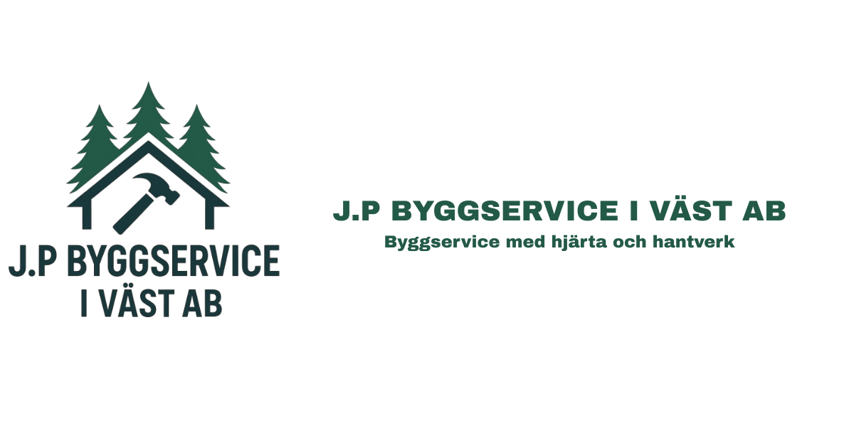 J.P Byggservice i Väst AB logotyp