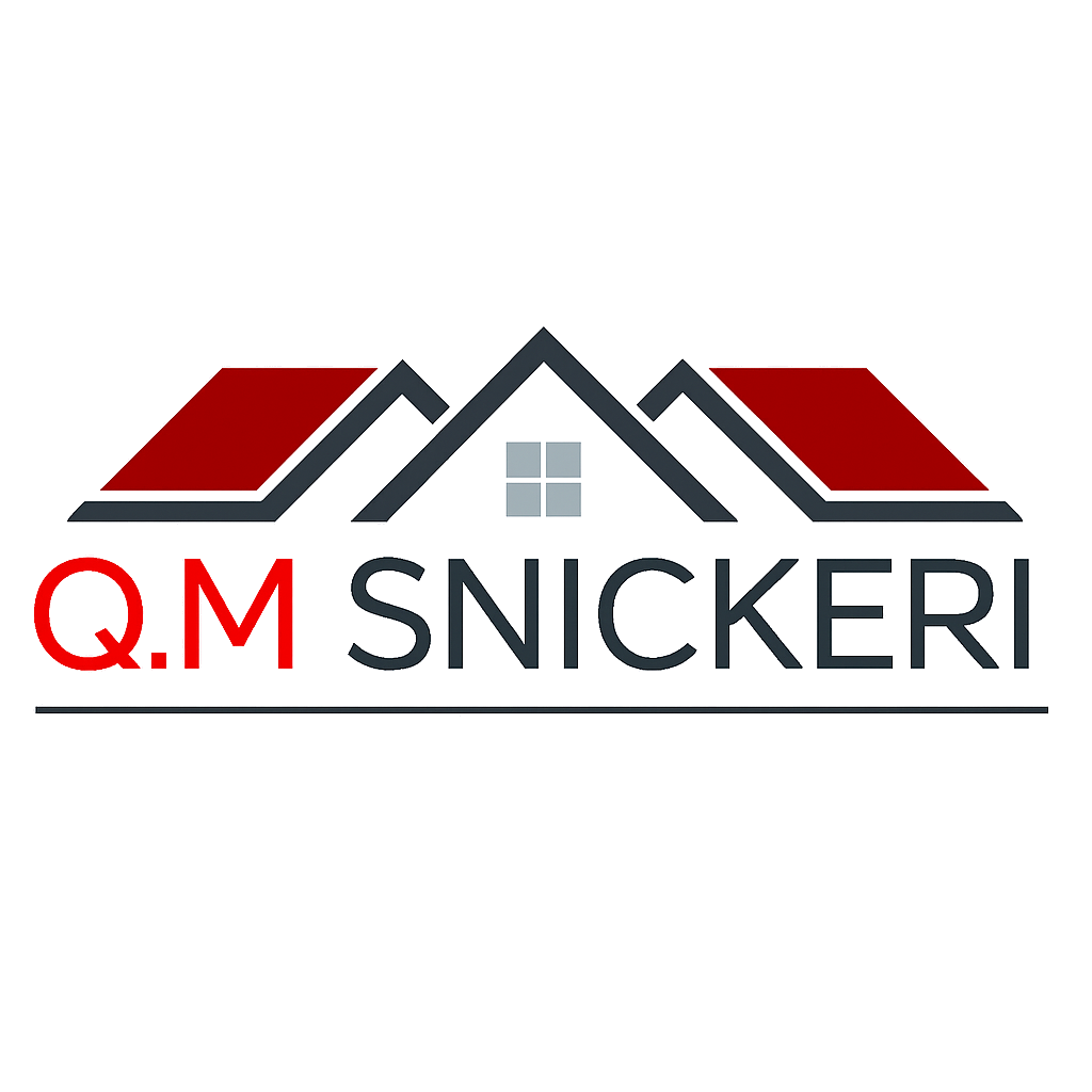 QM Snickeri AB logotyp