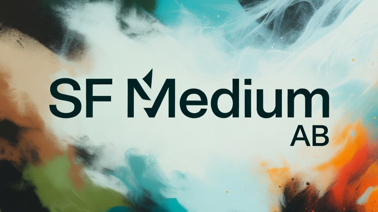 SF Medium AB logotyp
