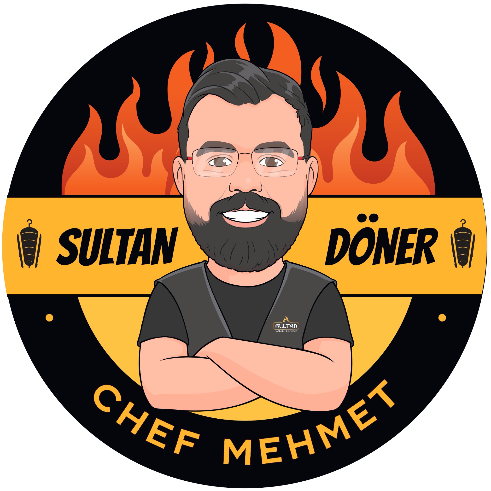 Sultan Kebab i Gamlestan AB logotyp