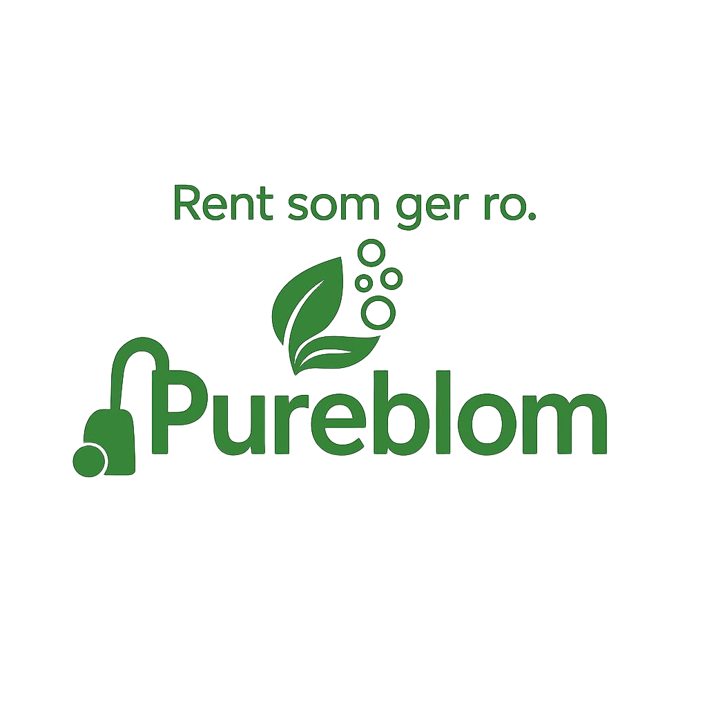 PureBlom TE service AB logotyp