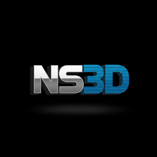 NS3D AB logotyp