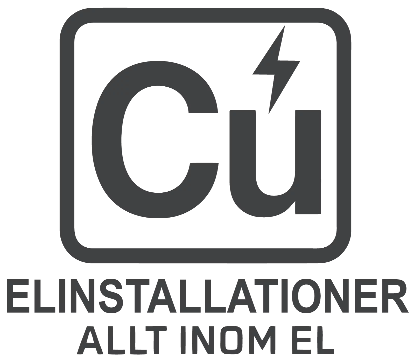 Cu Elinstallationer AB logotyp