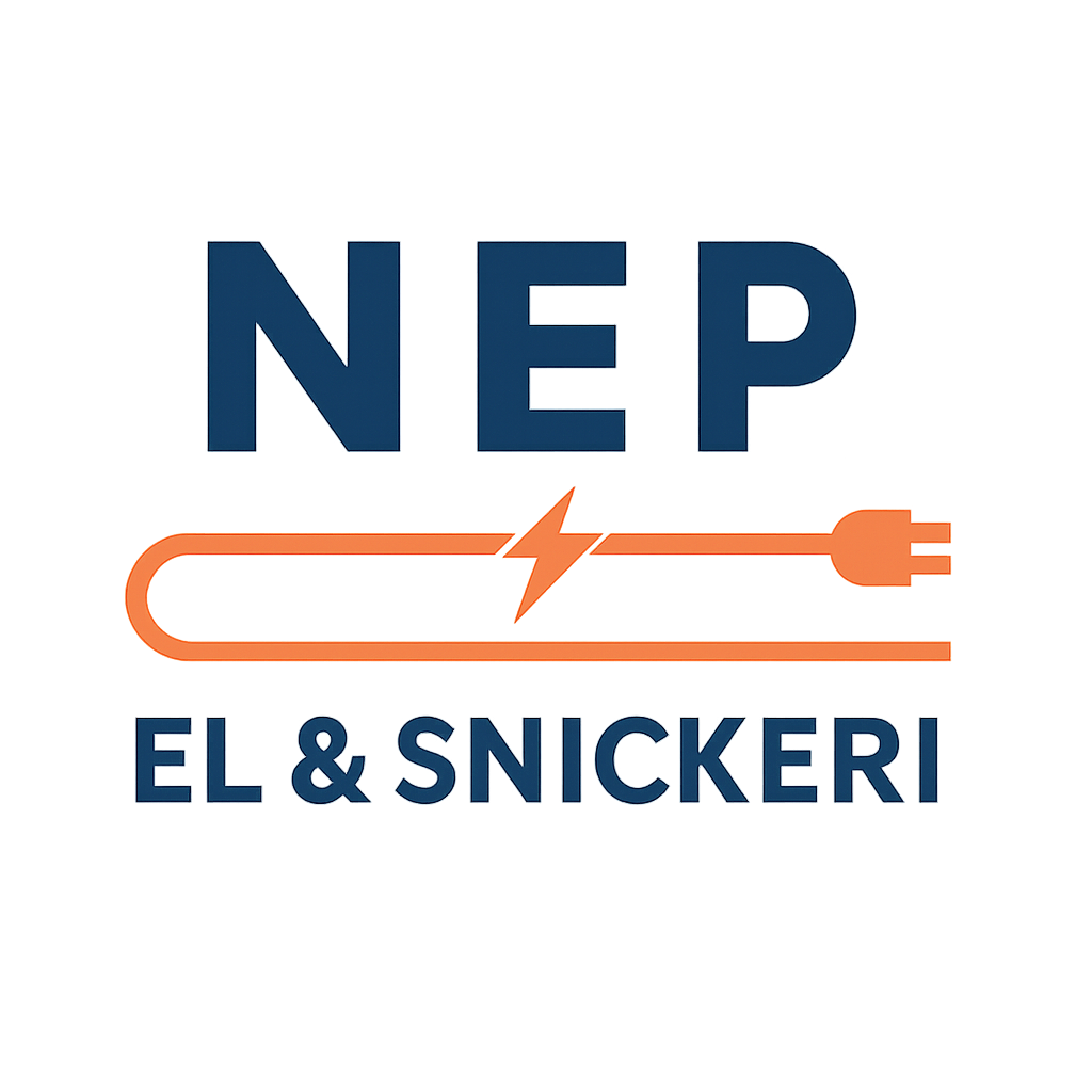 NEP EL AB logotyp