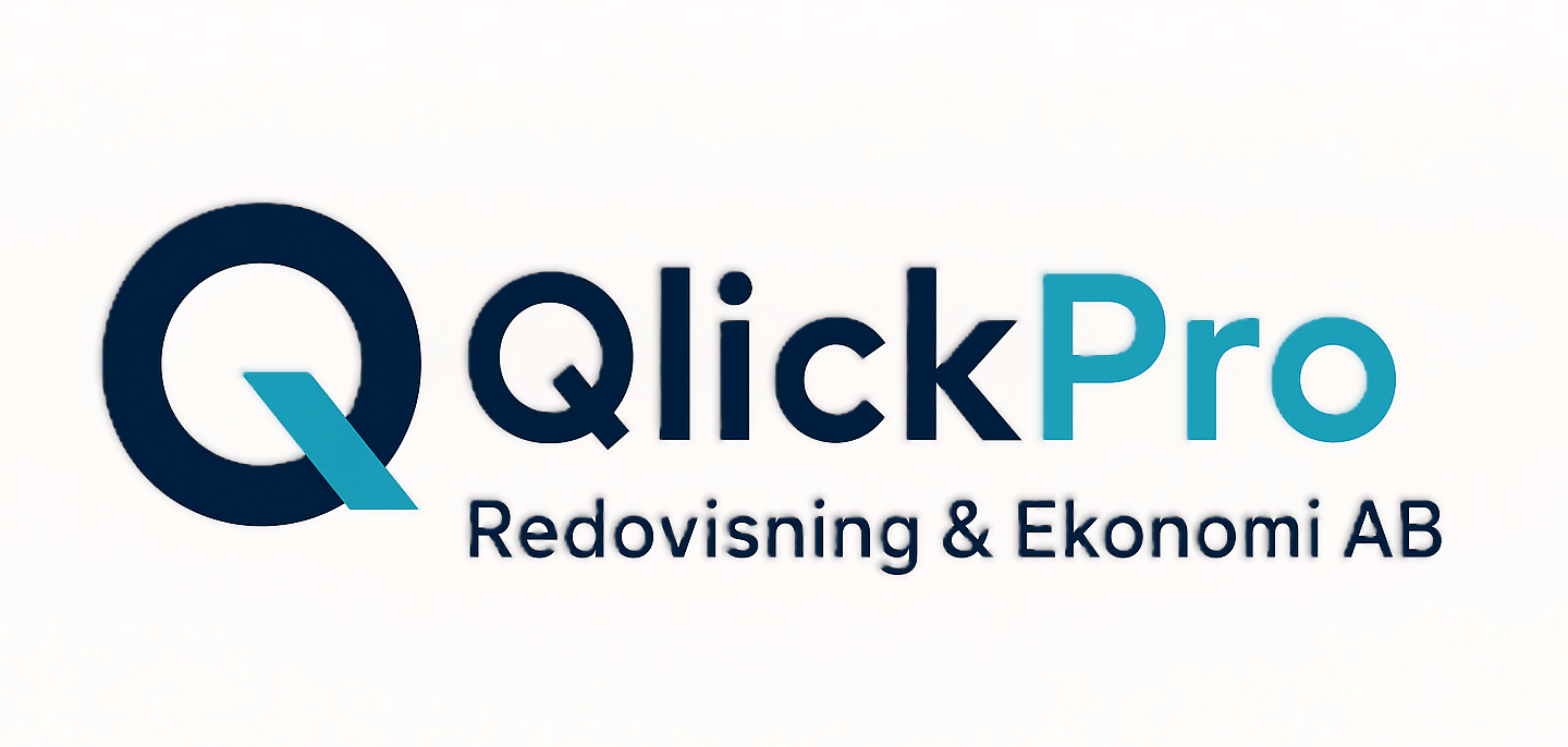 QlickPro Redovisning & Ekonomi AB logotyp