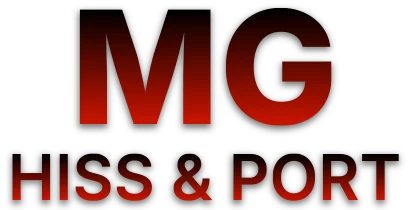 MG Hiss & port AB logotyp