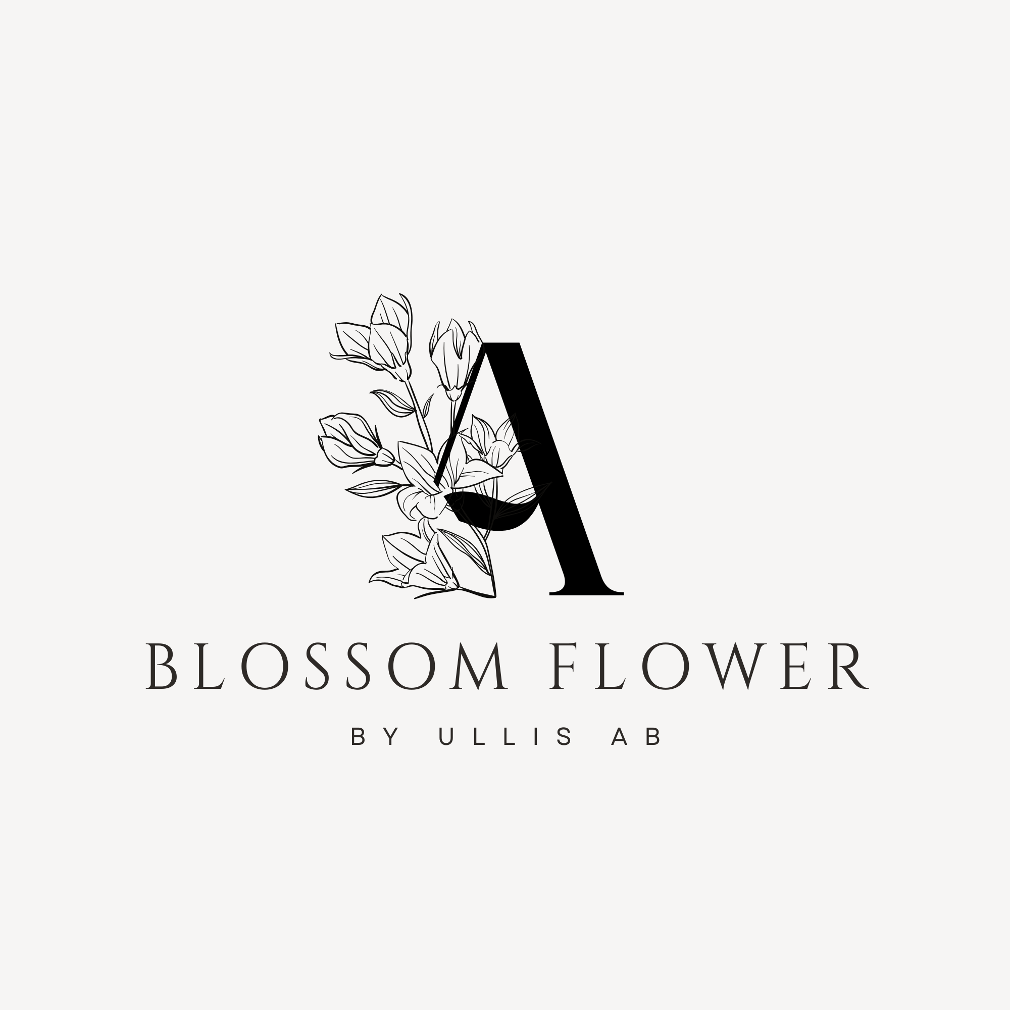 A Blossom Flower by Ullis AB logotyp
