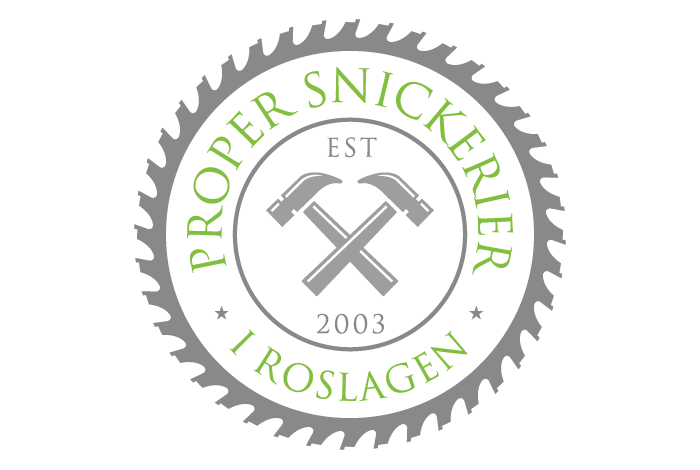 Proper Snickerier i Roslagen AB logotyp