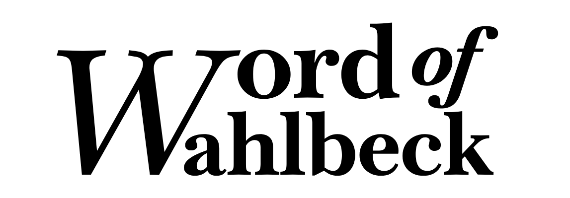 Word of Wahlbeck AB logotyp