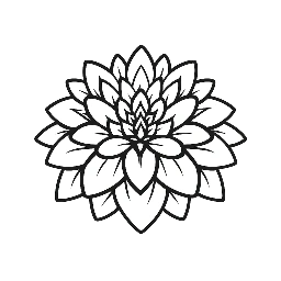 Wild Dahlia Weddings & Events AB logotyp