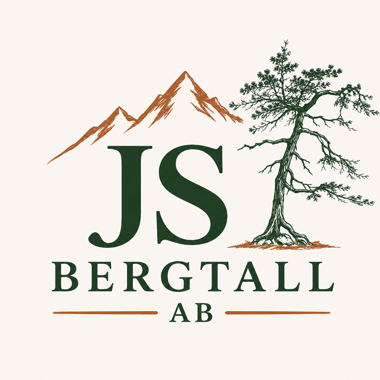 JS Bergtall AB logotyp