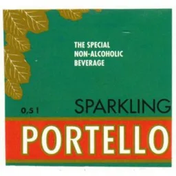 PORTELLO SPARKLING THE SPECIAL NON-ALCOHOLIC BEVERAGE 0,5 l – varumärkesbild för Dryckesbolaget Gustav Vasa AB