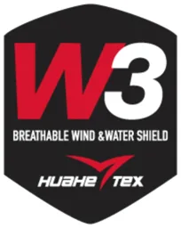 W3 BREATHABLE WIND & WATER SHIELD HUAHE TEX – varumärkesbild för ModersHuset Aktiebolag