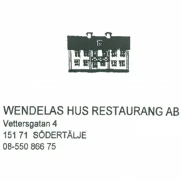 WENDELAS HUS RESTAURANG AB Vettersgatan 4 151 71  SÖDERTÄLJE 08-550 866 75 – varumärkesbild för Colanvi AB