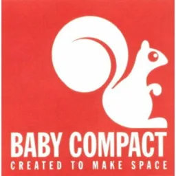 BABY COMPACT CREATED TO MAKE SPACE – varumärkesbild för Broddesson Invest AB
